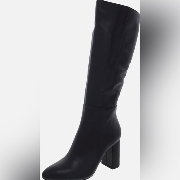 Steve Madden Shoes - Steve Madden - Ninny Knee High Leather Boots - Black